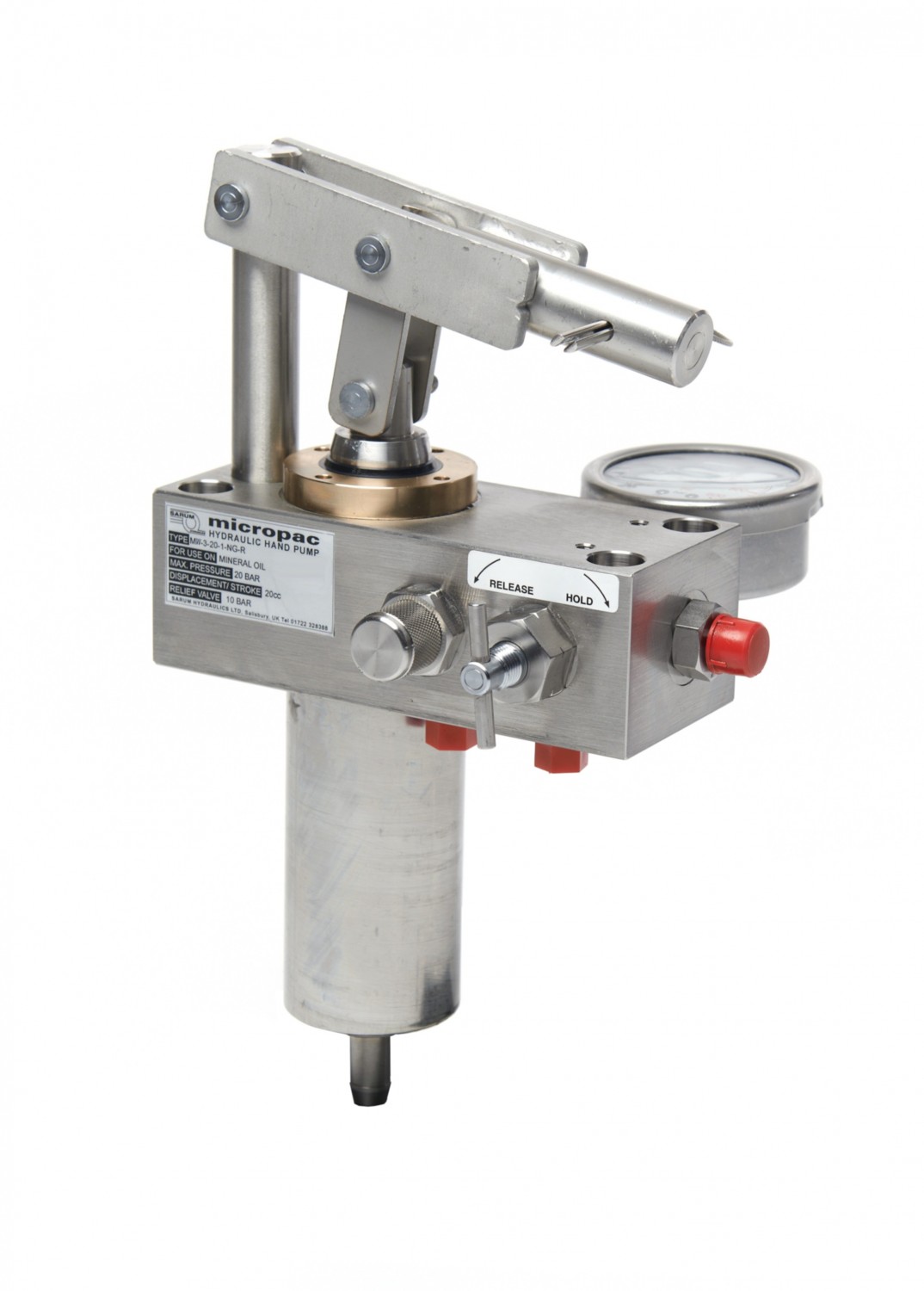 steel hand pump
