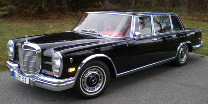 Vintage Mercedes car