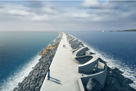 Tidal barrages Swansea Bay