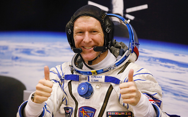 Tim Peake set off this week for a galaxy far, far away.