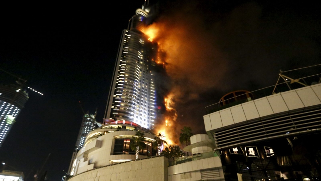 Hotel Fire at The Address Downtown