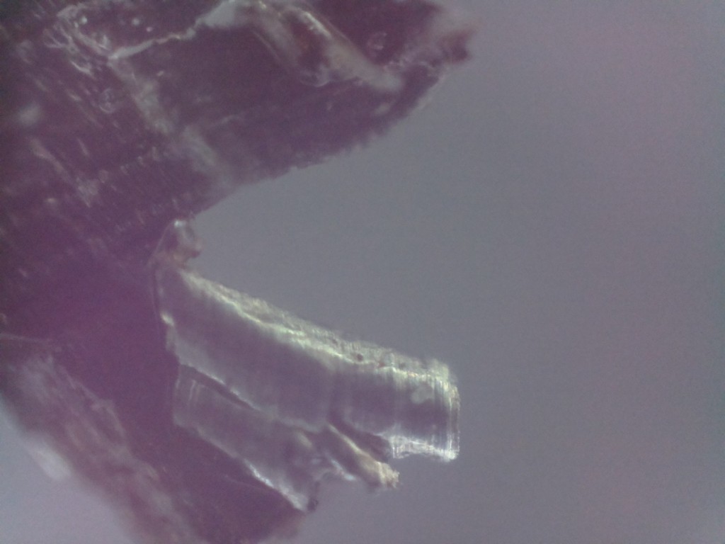 Machining fragment