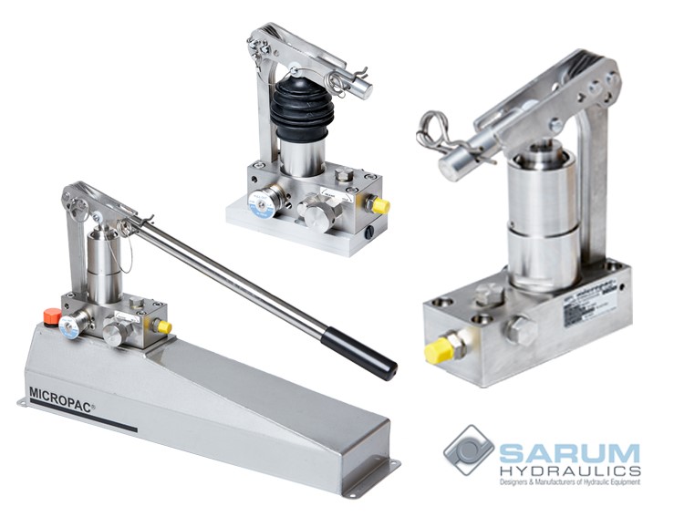Two speed hand pumps