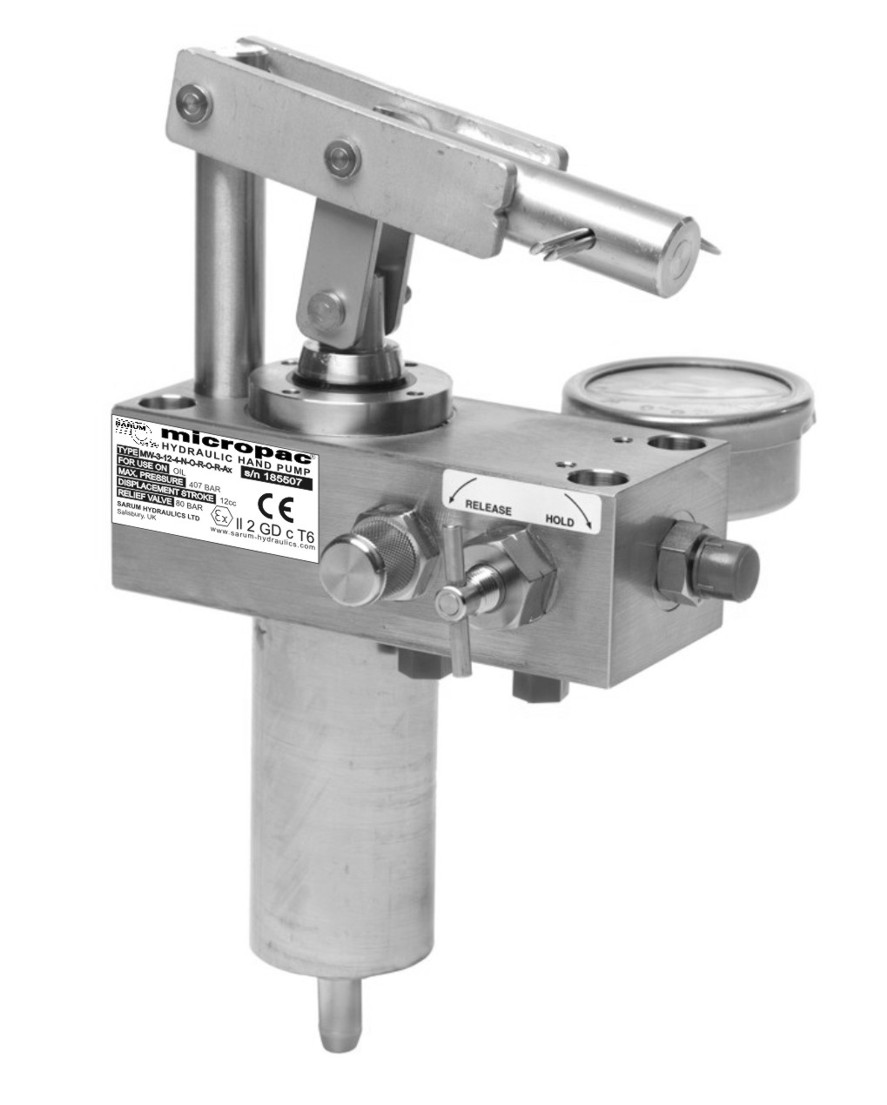 Atex hydraulic hand pump