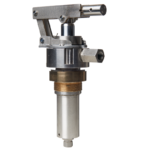 hydraulic drum pump for dispensing directly from a 207 litre drum