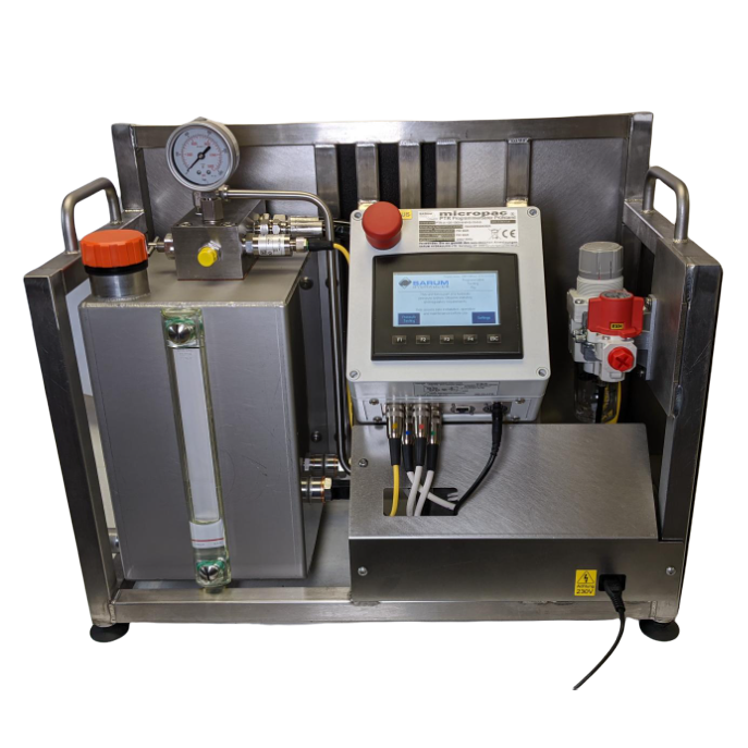 our PTR-A automatic pressure cycling test rig