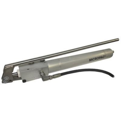 marine aluminium high pressure hand pump with integral reservoir
