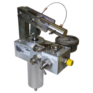 anodised aluminium hydraulic hand pump