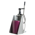 skydrol dispensing trolley unit, to decant fluid direct from the tin instead of trying to pour the fluid out of the nozzle