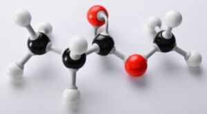 organic molecule model of molecule with links