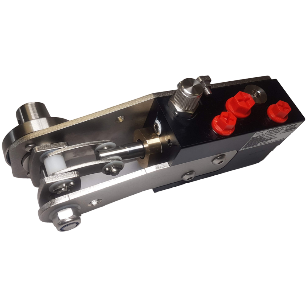 top view of a panel pump module