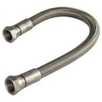 PTFE Hose with a stainless overbraid is a good starting point for excellent chemical resistance A PTFE hose with stainless wire reinforcement provides a very inert material, yet withstanding pressure.