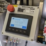 a small electrical box with touch screen interface for operating our PTR Automatic Pressure Tester