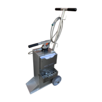 economical hydraulic service cart with storage trays